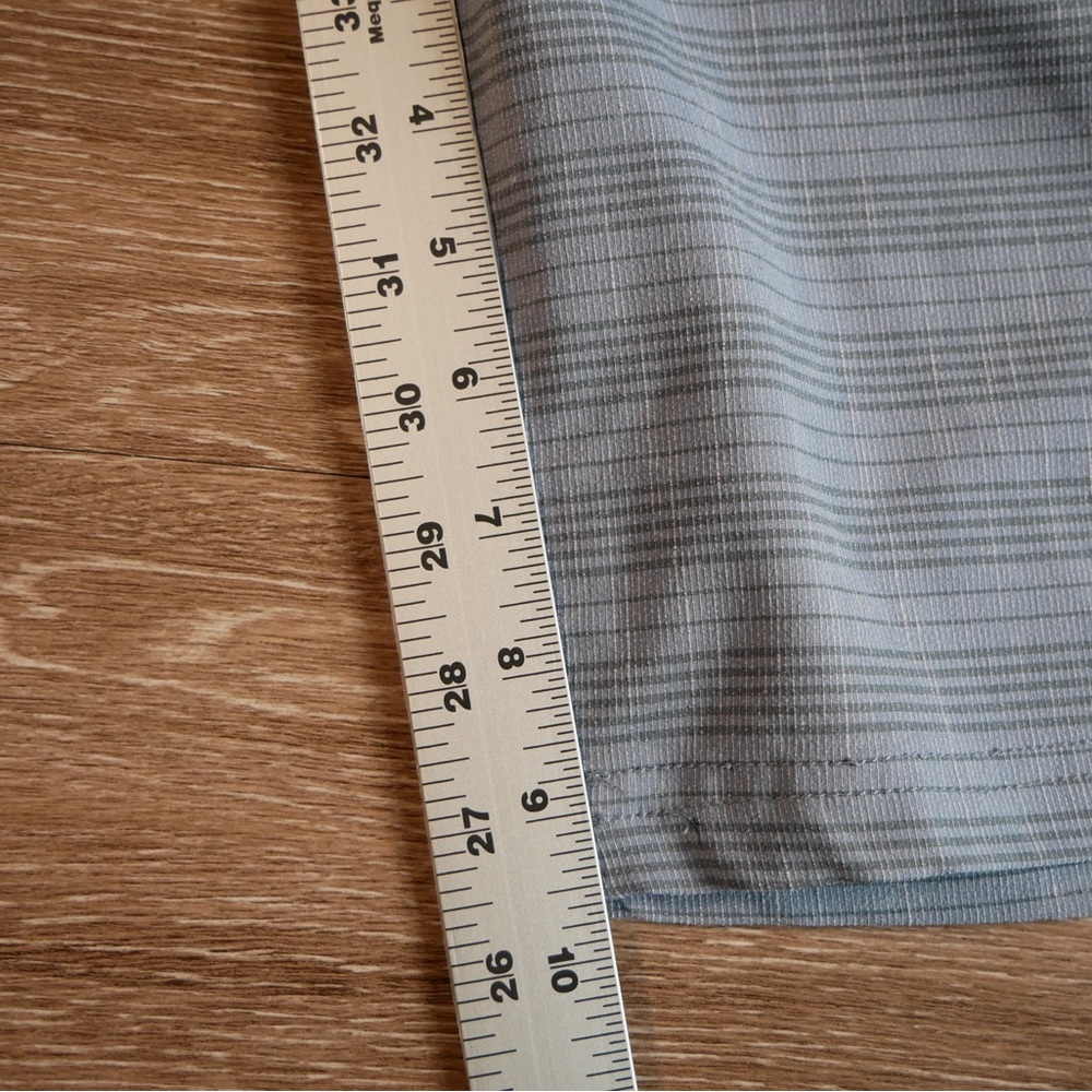 Riviera Men's Gray Patterned Flat Front Shorts - Picture 4 of 4